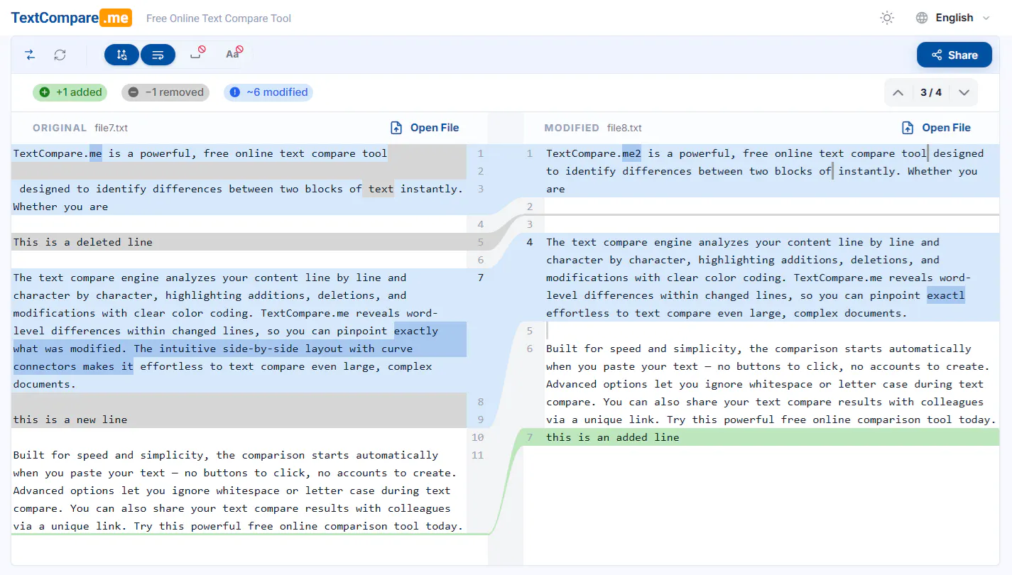 Text Compare for me! gallery image