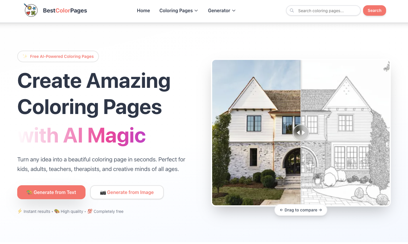 Média BestColorpages - Coloriages AI 1