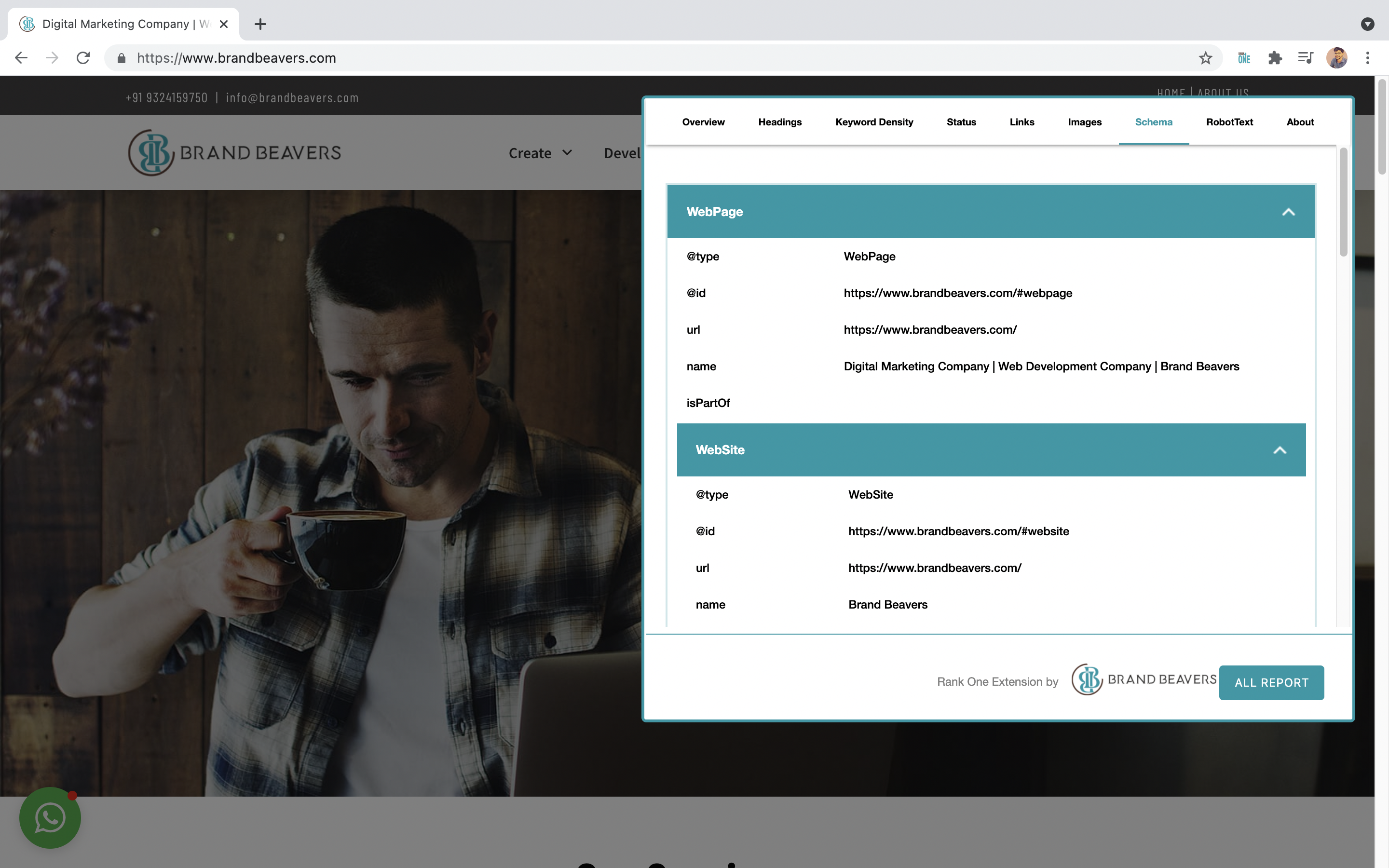 Rank One: On-Page SEO extension gallery image
