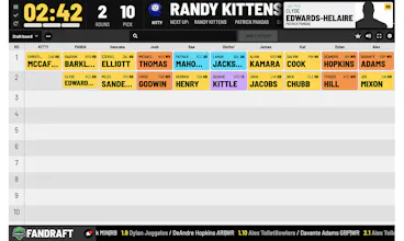 FanDraft: Fantasy Football Draft Board gallery image