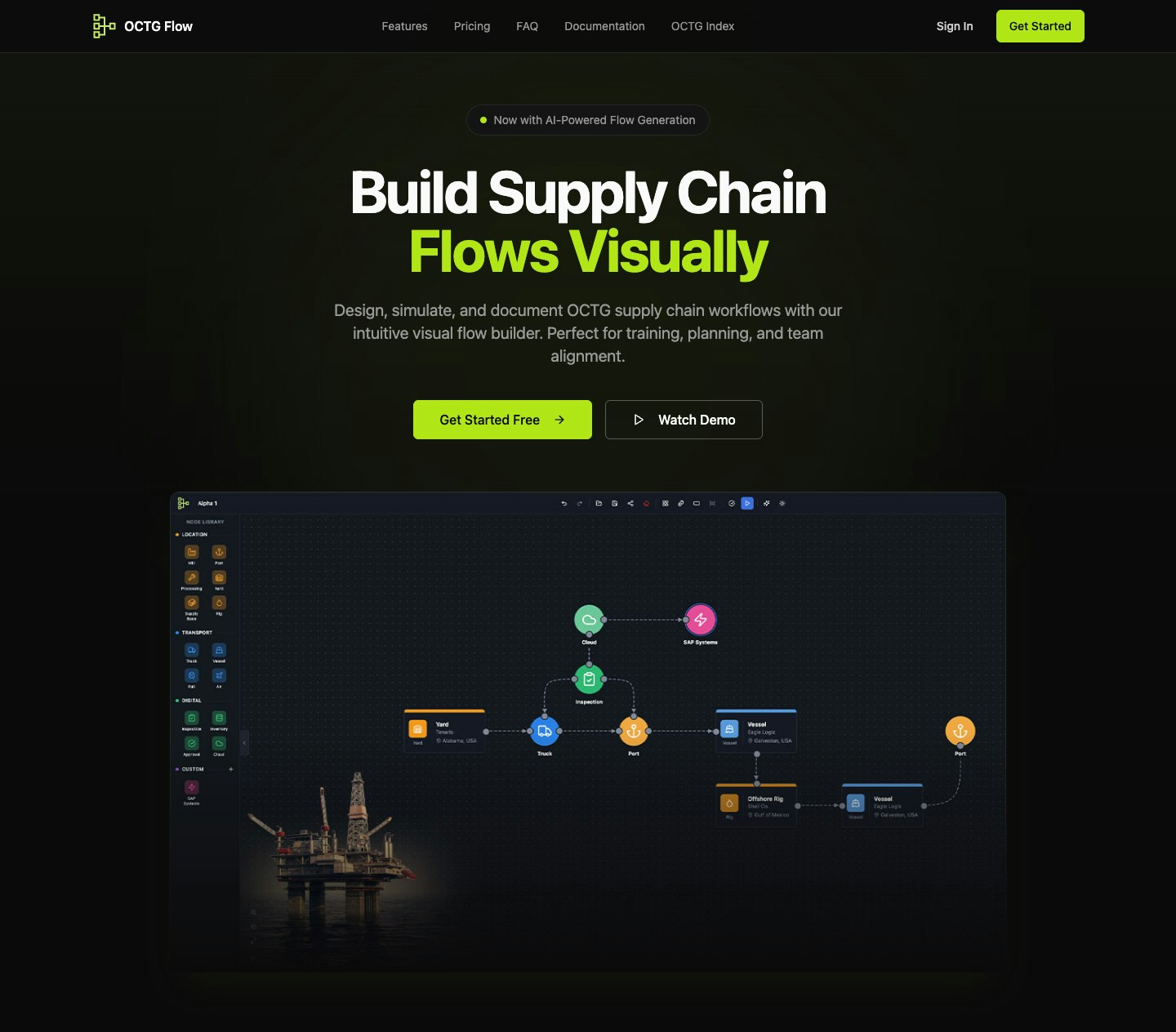 OCTG Flow Builder gallery image