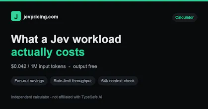 Jev Pricing gallery image