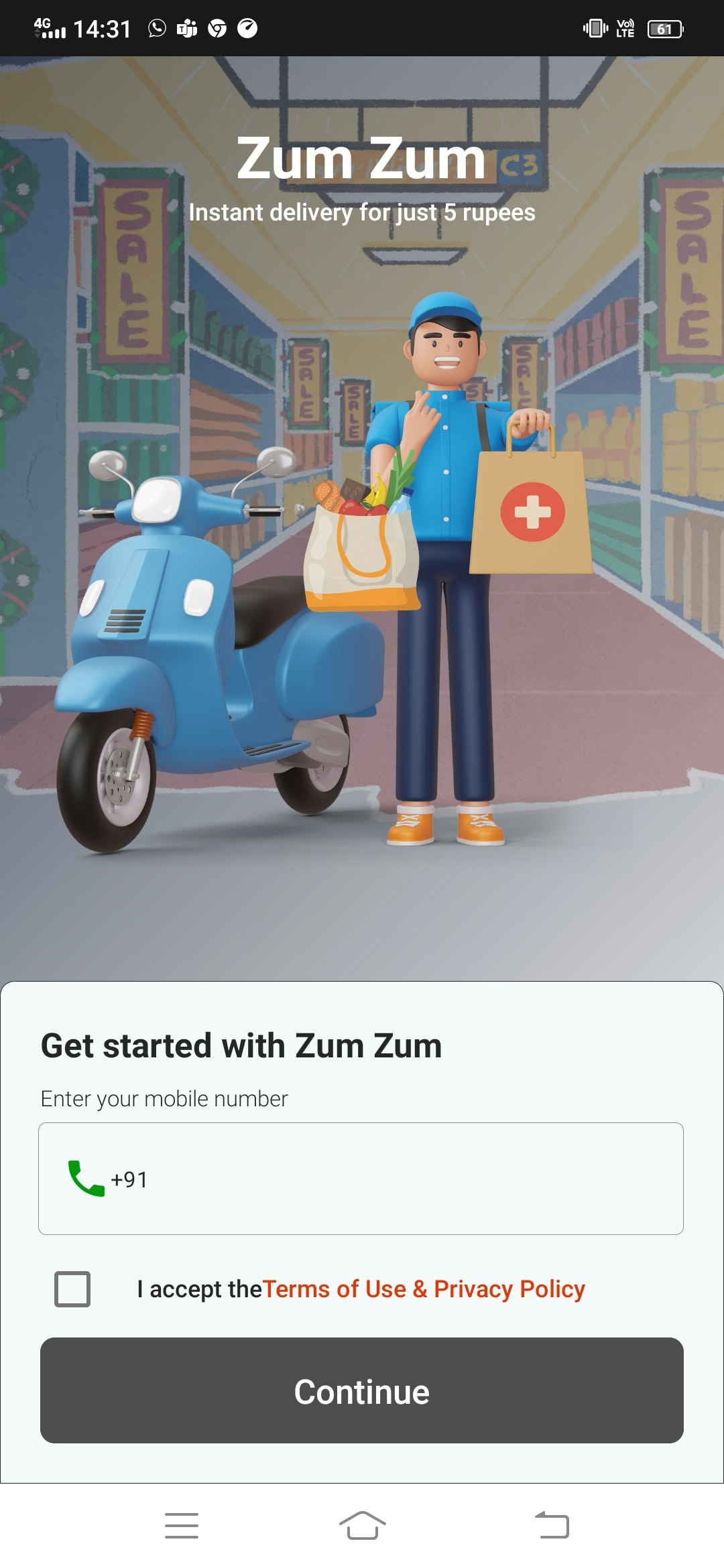 Zum Zum-ランドリー2ミート配達から media 3