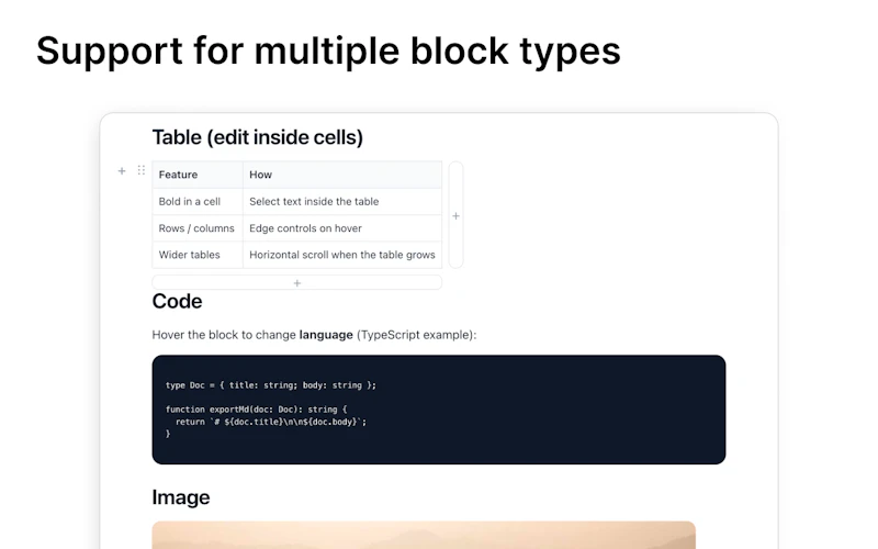 Markdown Editor For Notion Lovers screenshot 3