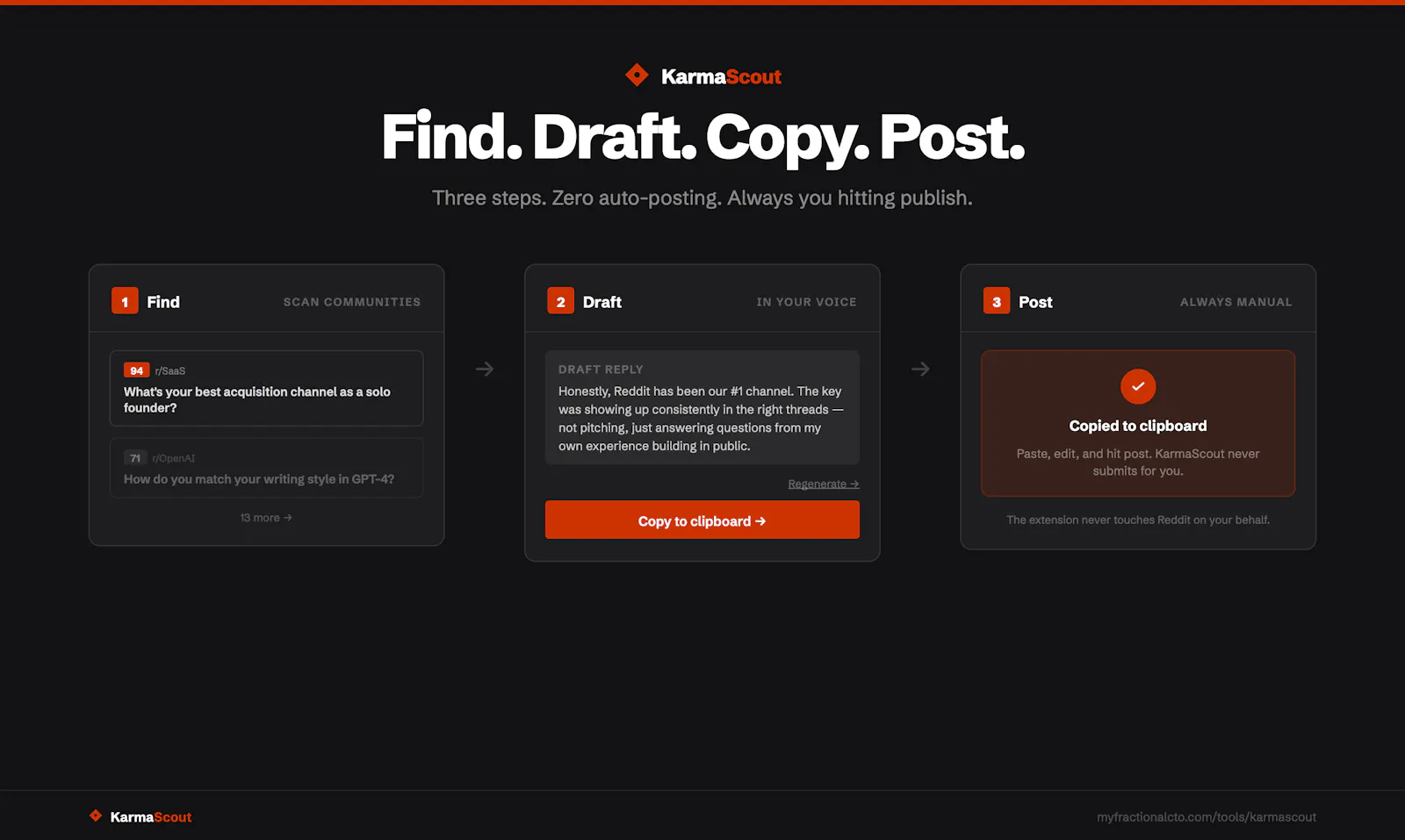 KarmaScout screenshot 5