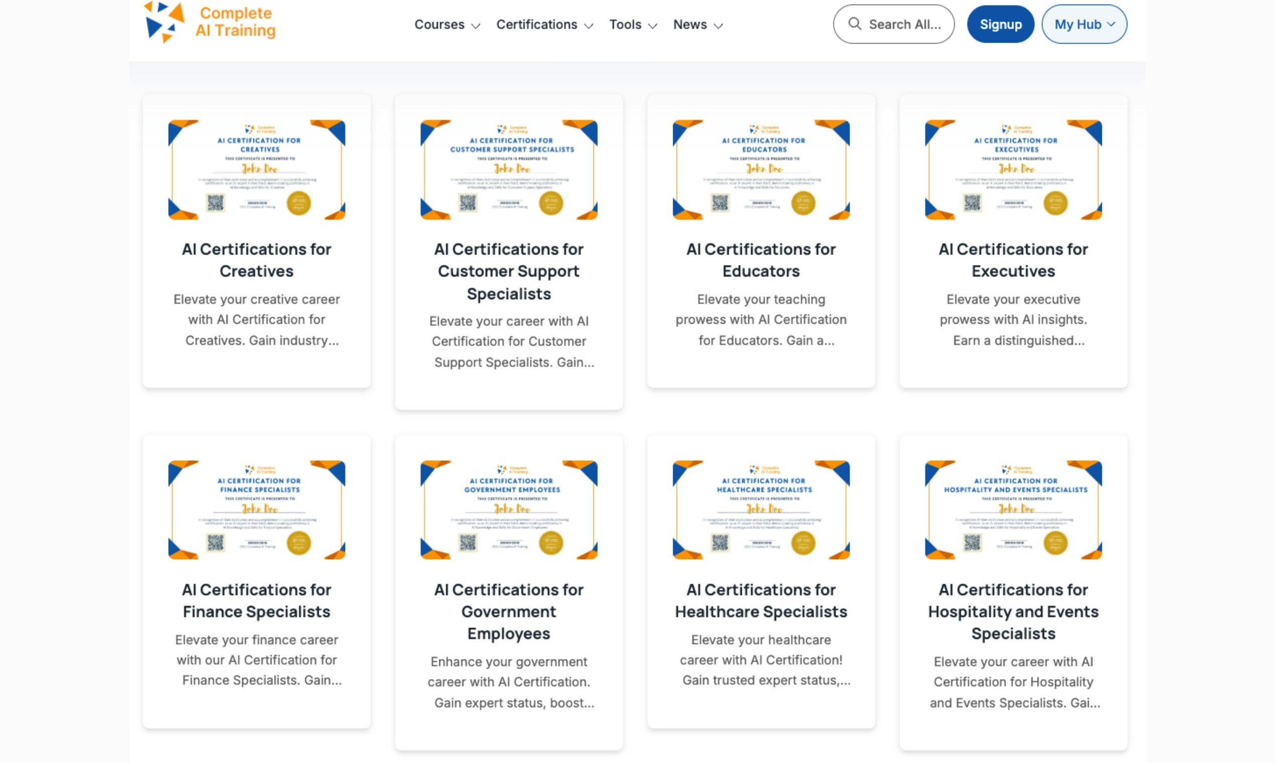 CompleteAiTraining.com gallery image