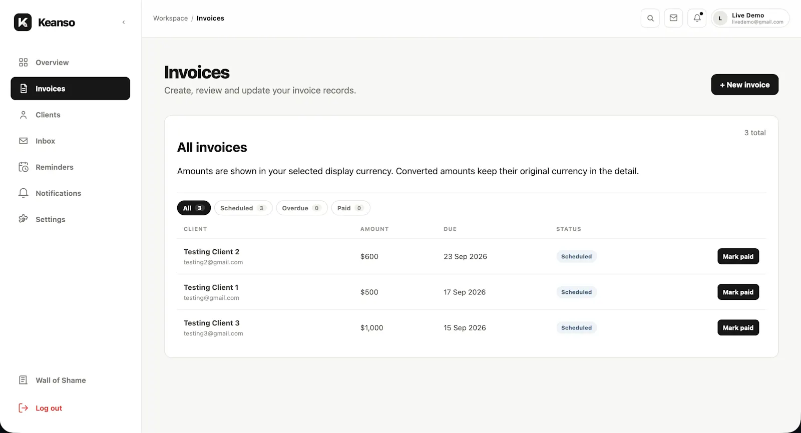Keanso screenshot 2