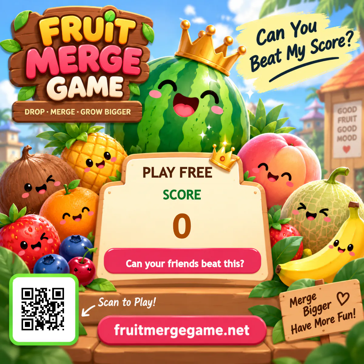 Fruit Merge Game gallery image
