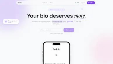 Sellbio: Sell Digital Products gallery image