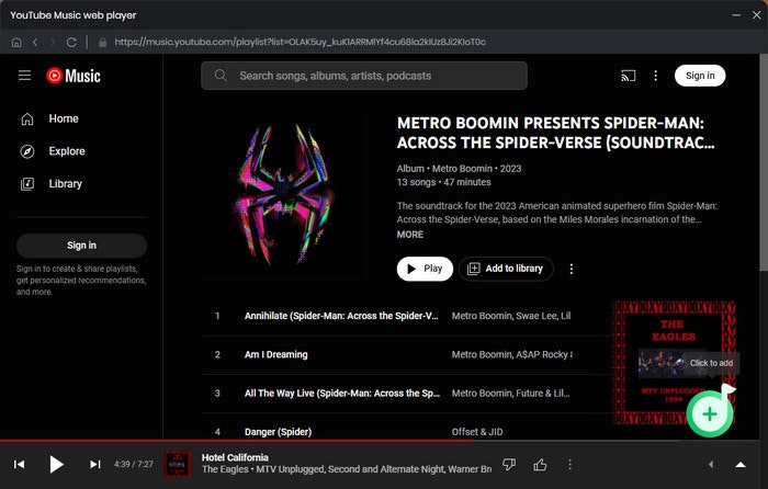 NoteBurner YouTube Music Converter media 3