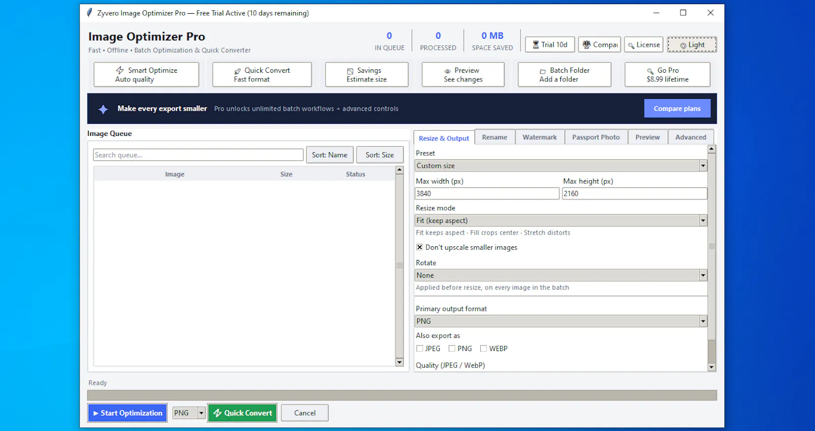 Zyvero Image Optimizer Pro screenshot 4