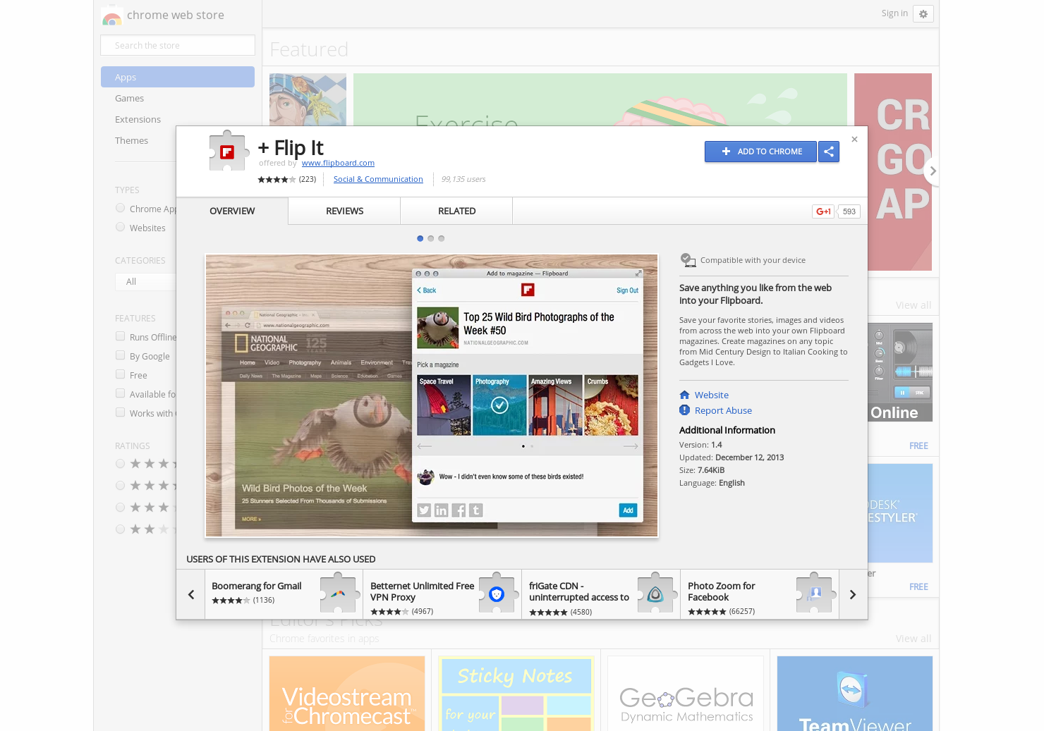 +Flip It Chrome Extension gallery image