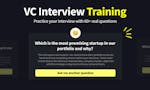 Venture Capital Interview Trainer image