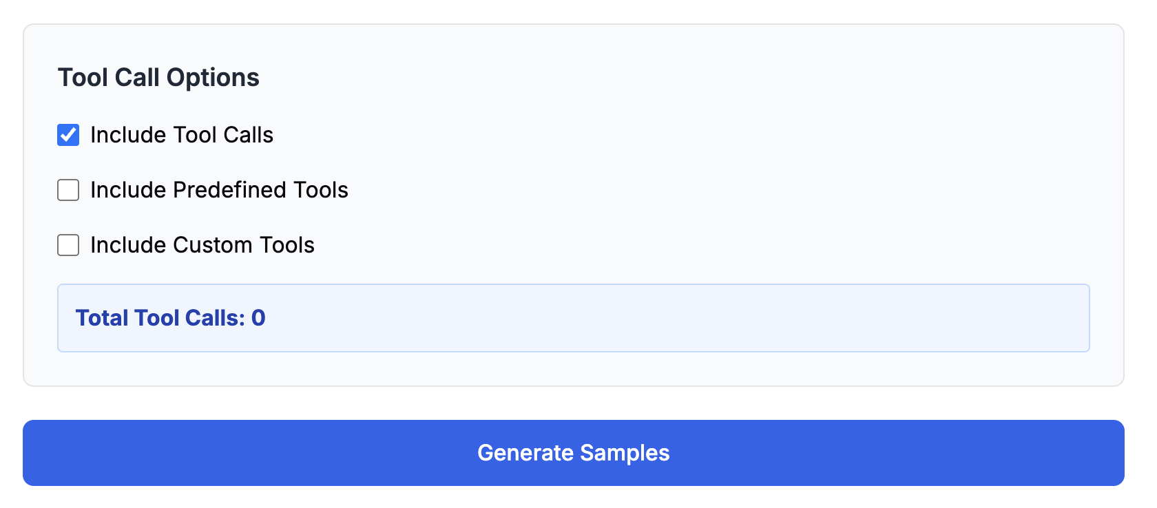Function-Calling Dataset Generator - Screenshot 2 showing product features and functionality
