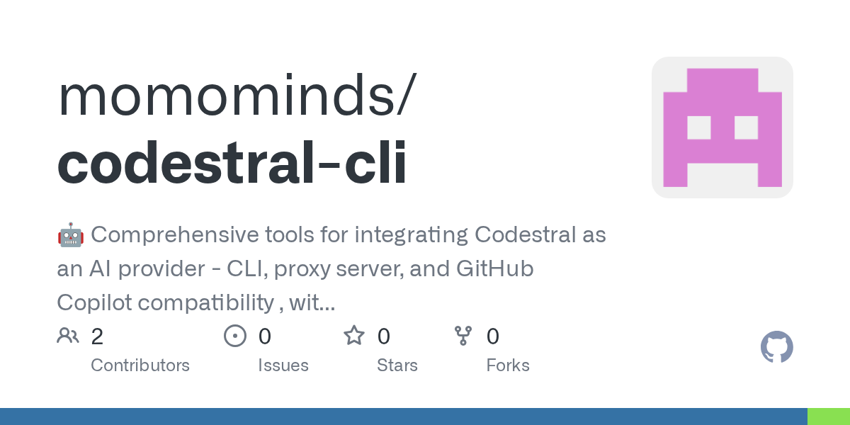 Codestral cli gallery image