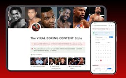 The Viral Boxing Content Bible media 3