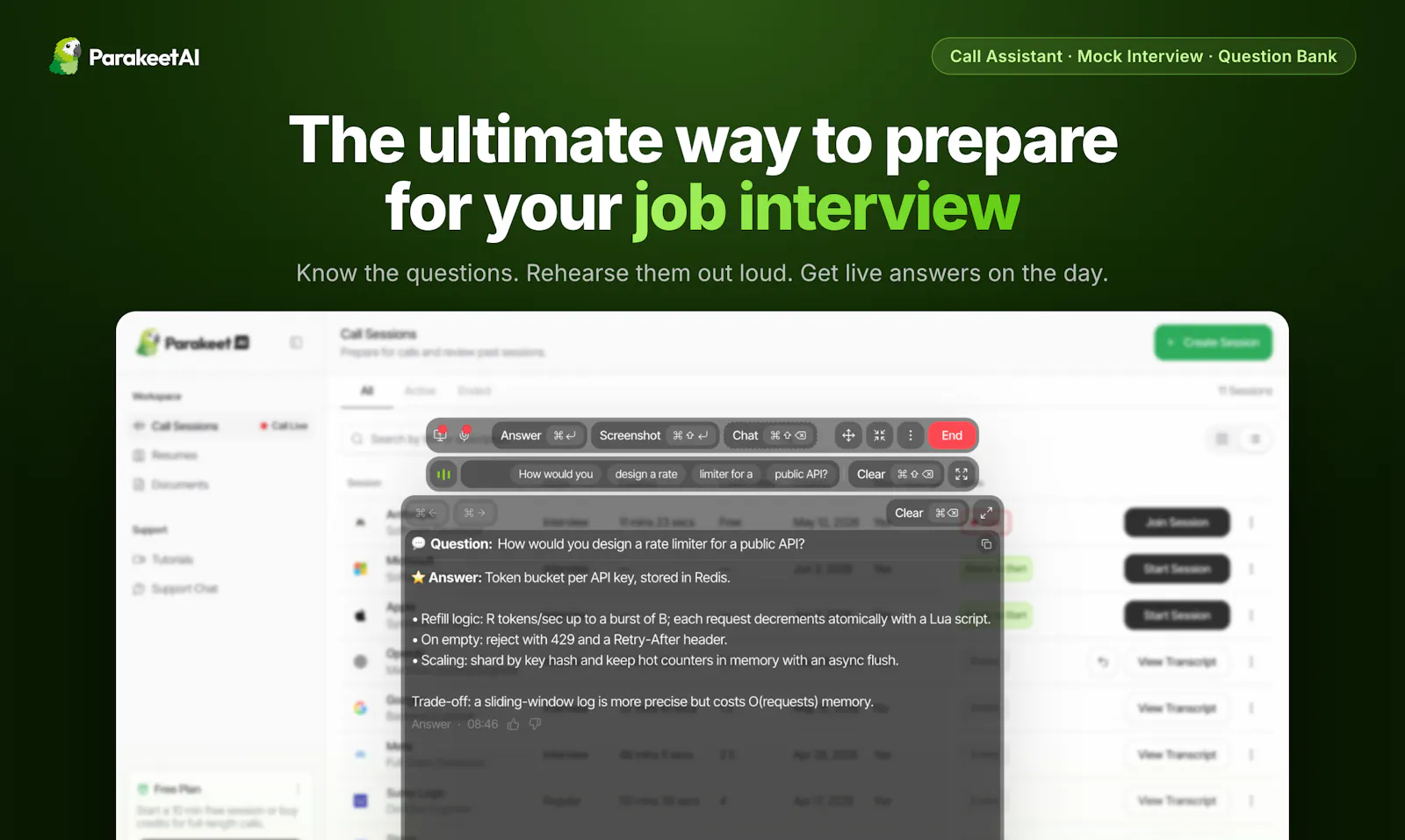 ParakeetAI 2.0 screenshot 1
