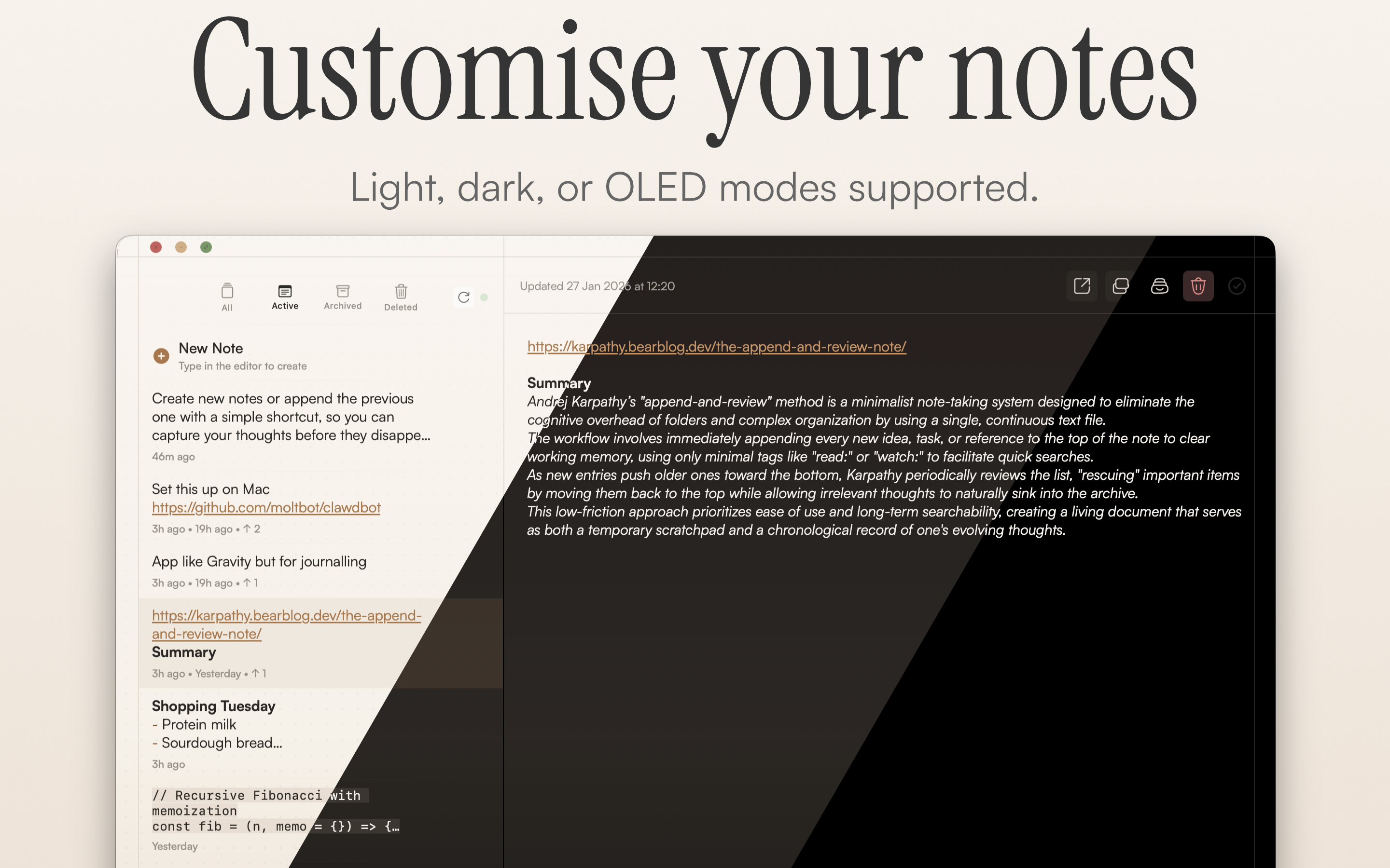 Gravity Notes For Mac gallery image