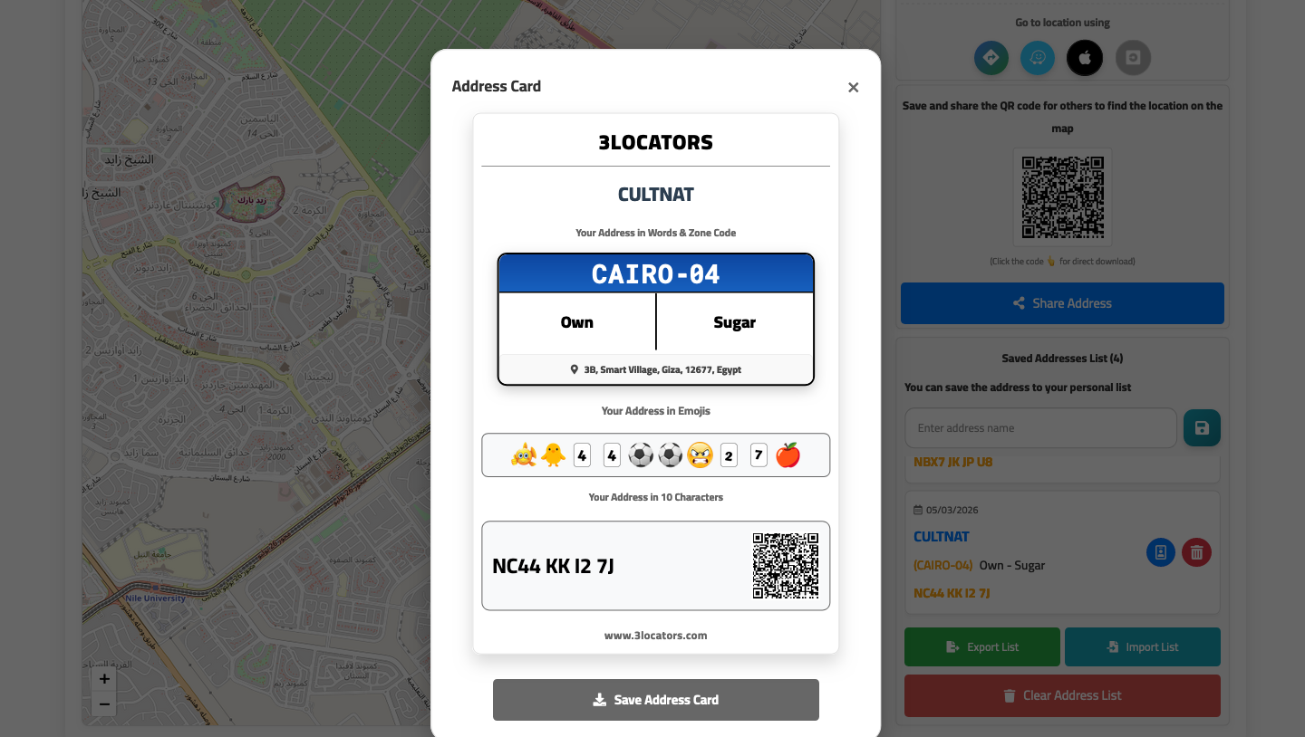 3locators - Screenshot 2 showing product features and functionality