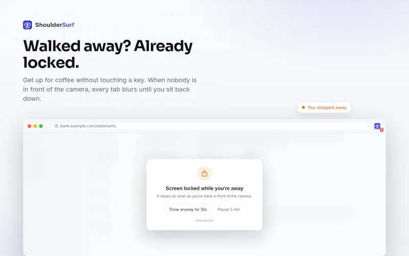ShoulderSurf screenshot 3
