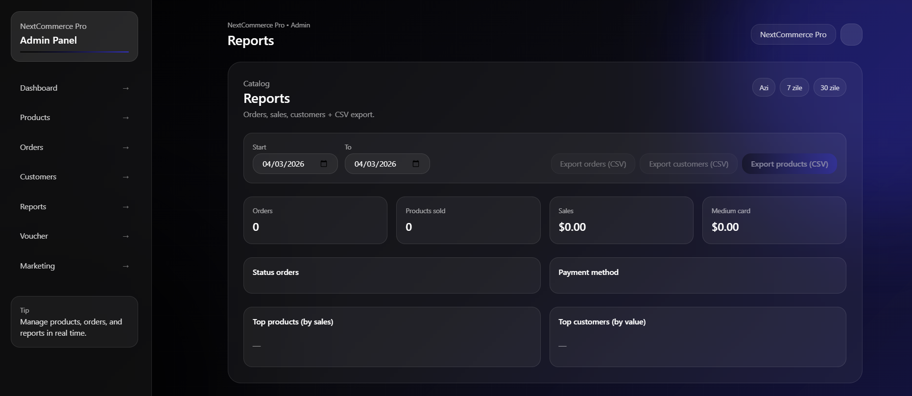 NextCommerce Pro gallery image