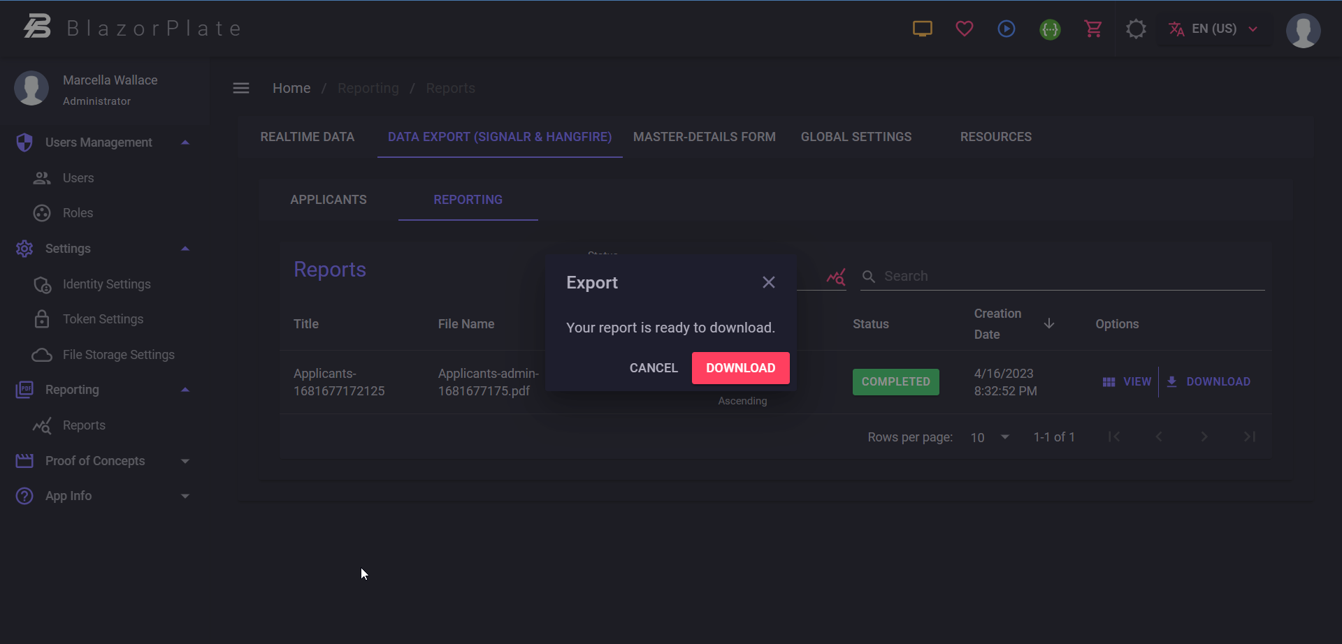 Media Blazorplate - Templat Starter Senibina Bersih |.NET & Blazor Wasm 5