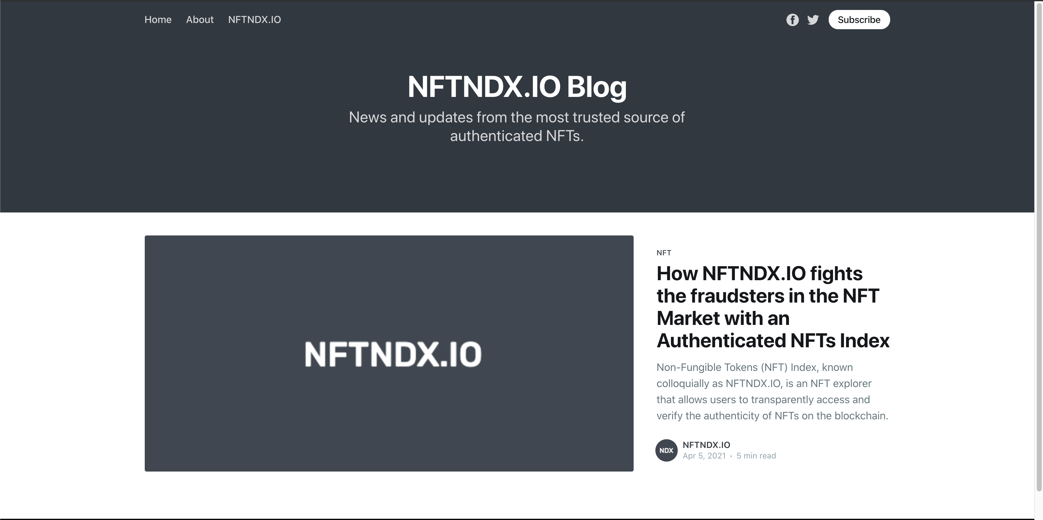 NFTNDX.IO gallery image