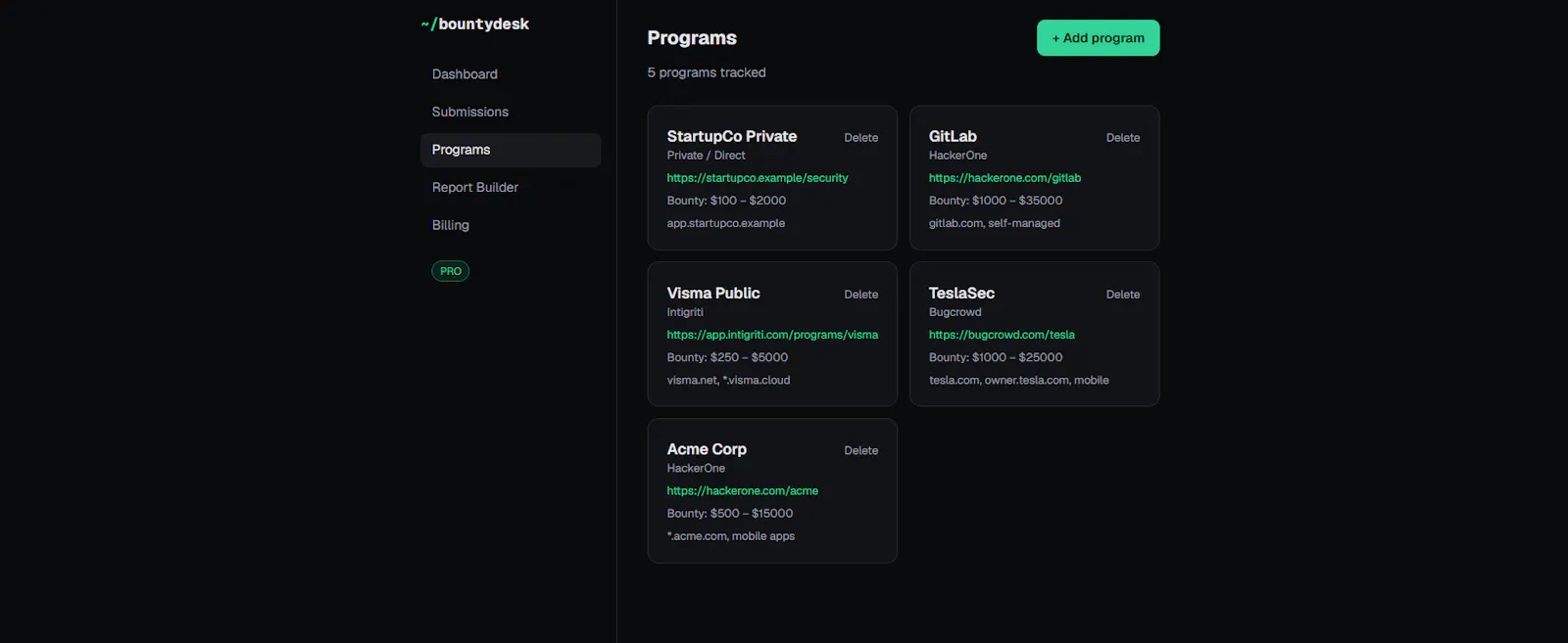 BountyDesk screenshot 8