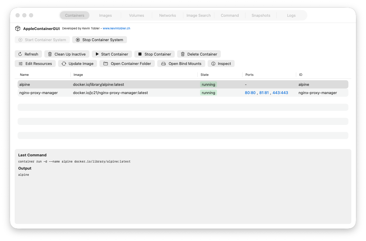AppleContainerGUI gallery image