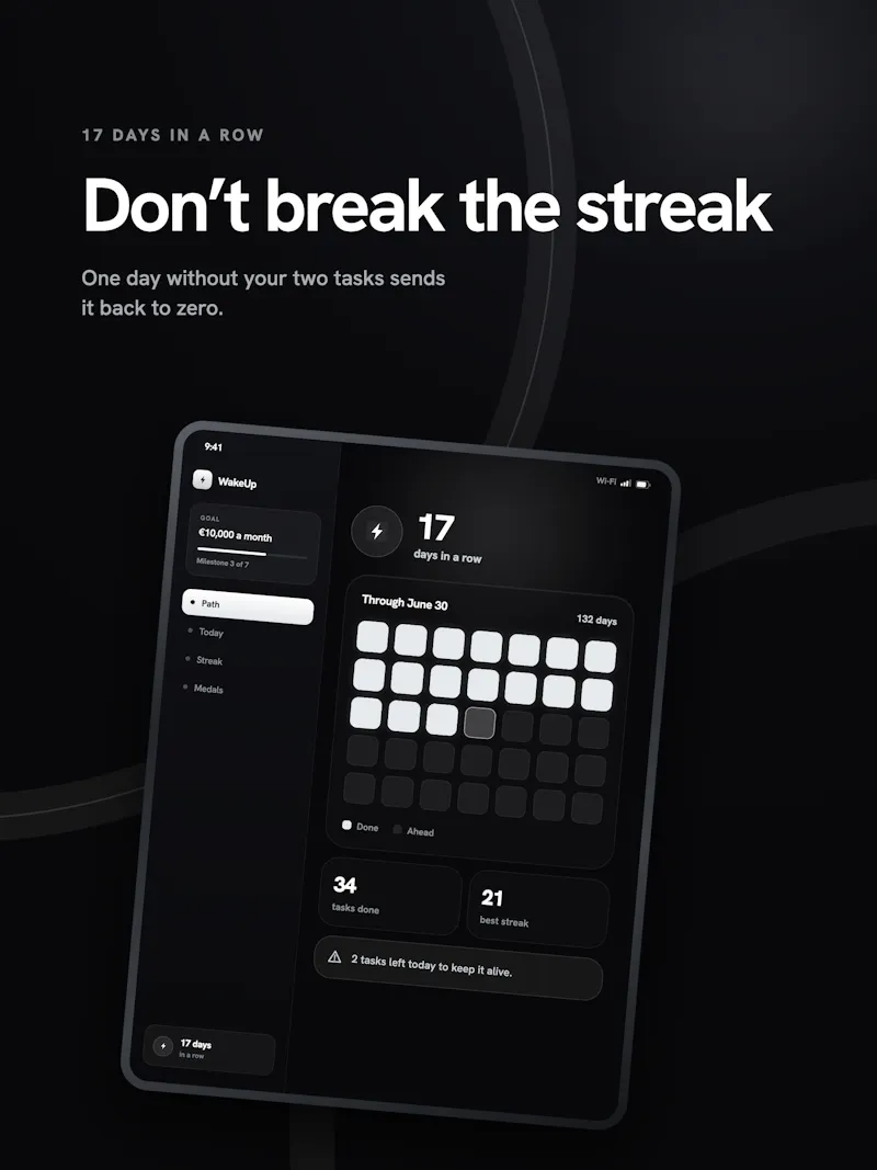 WakeUp: Alarm Clock & Goals screenshot 5