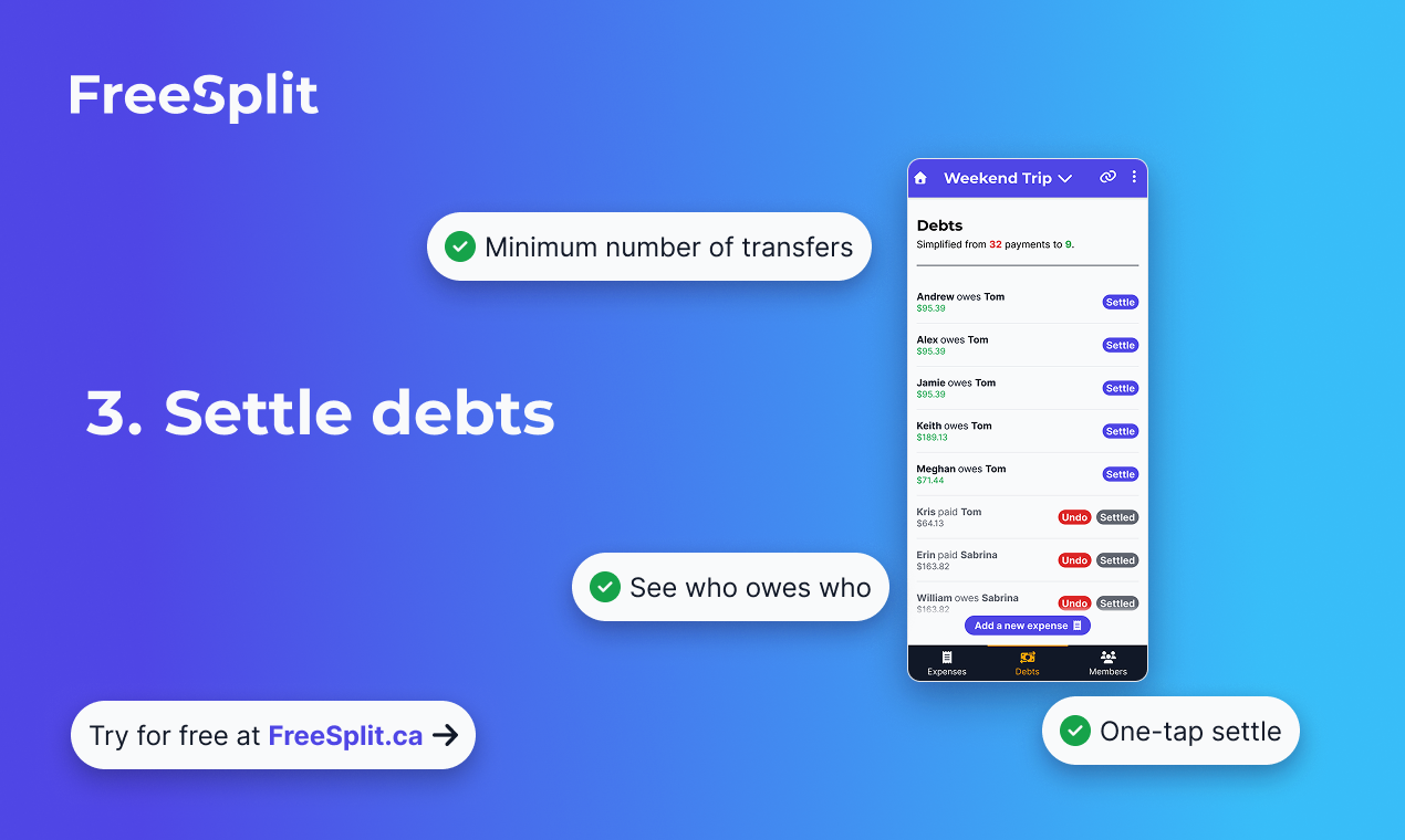 FreeSplit gallery image