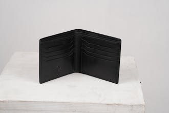 Bi-Fold Vegan Leather Wallet - Slim gallery image