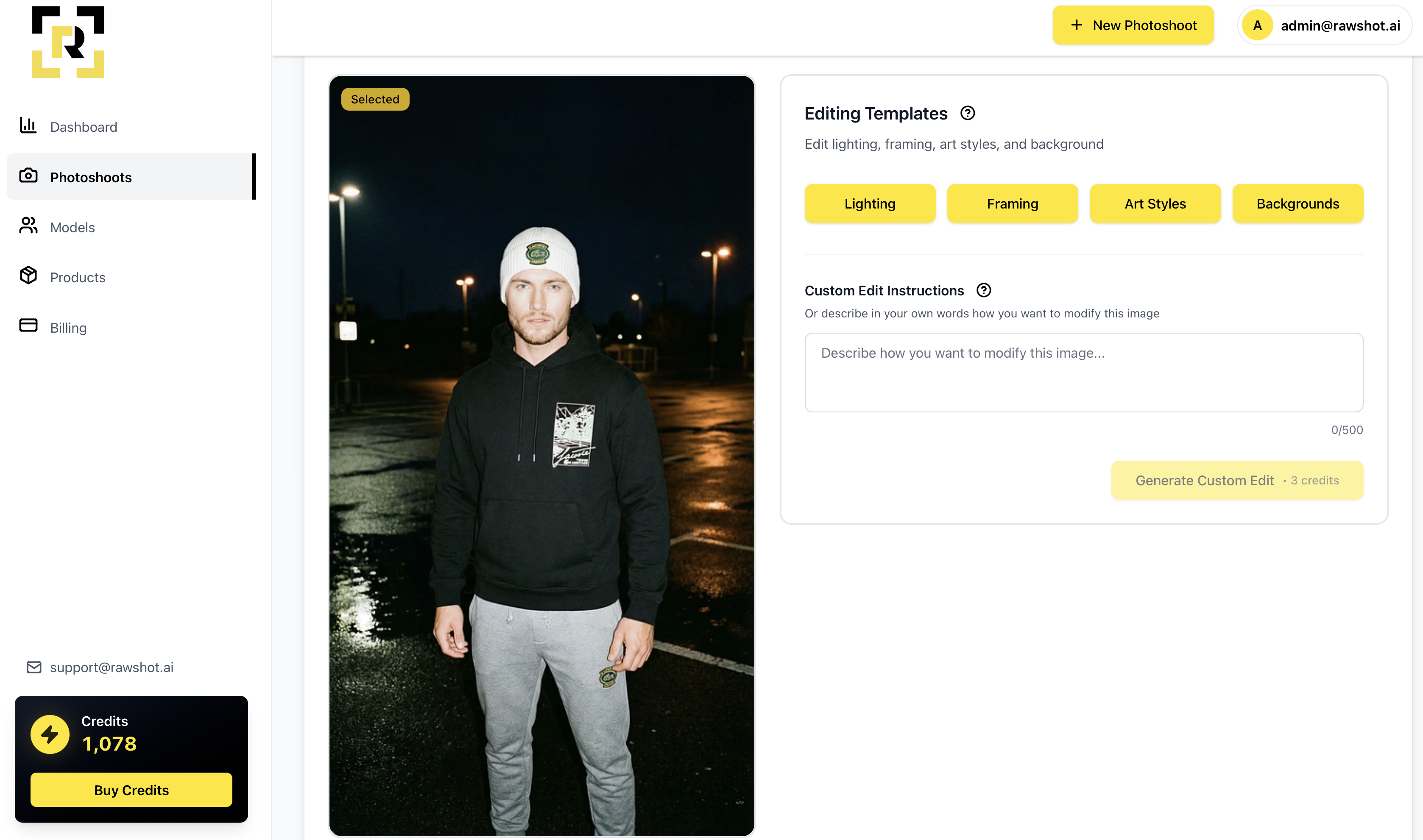 Rawshot.ai gallery image