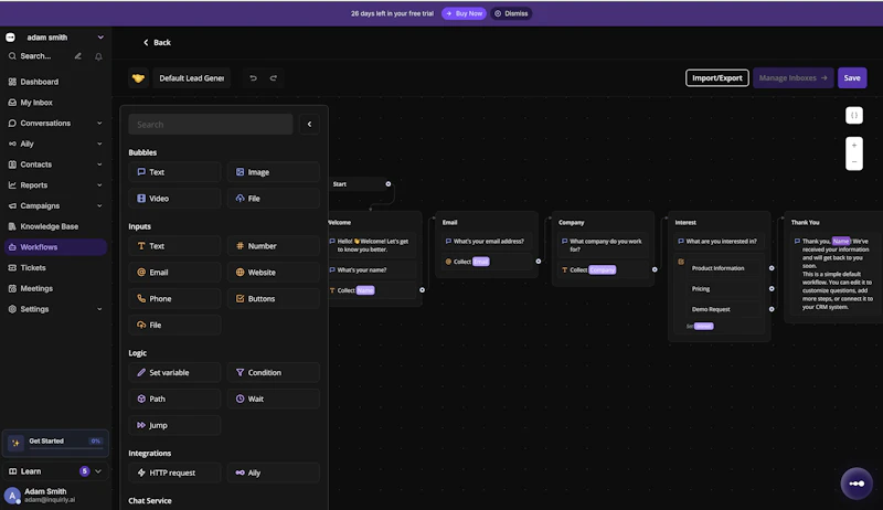 Inquirly screenshot 1