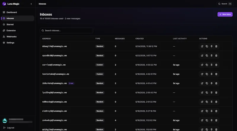 Luna Magic screenshot 2