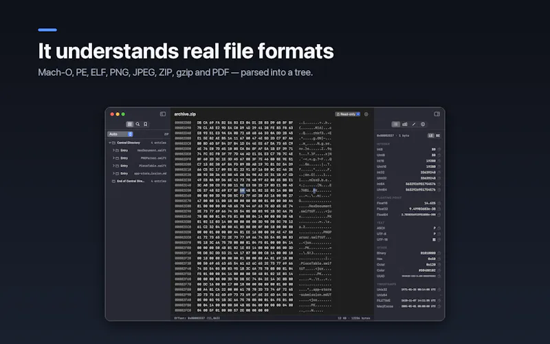 Hexel Editor screenshot 1