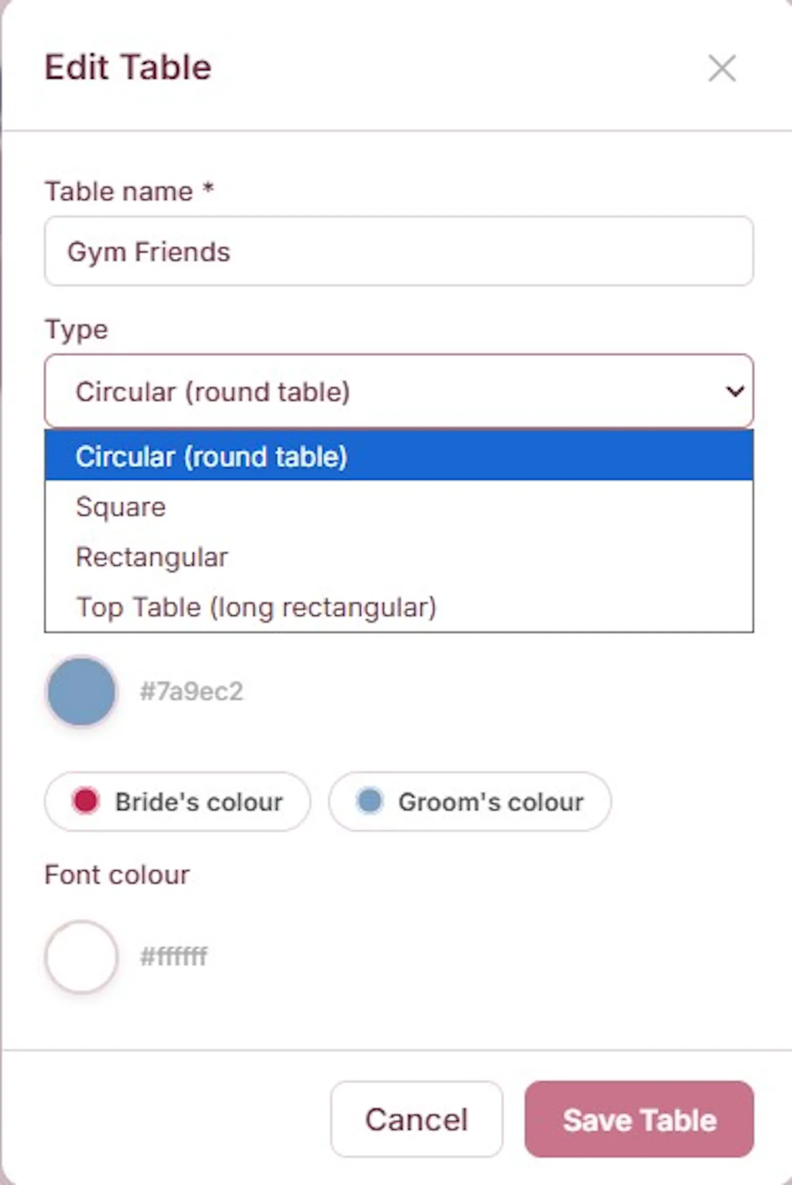 Wedding Table Planner - Seating Planner screenshot 5