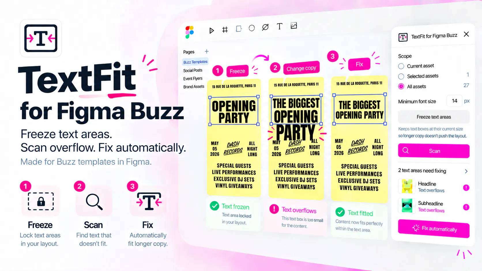 TextFit for Figma Buzz