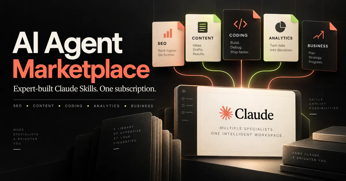 The AI Agent Marketplace gallery image