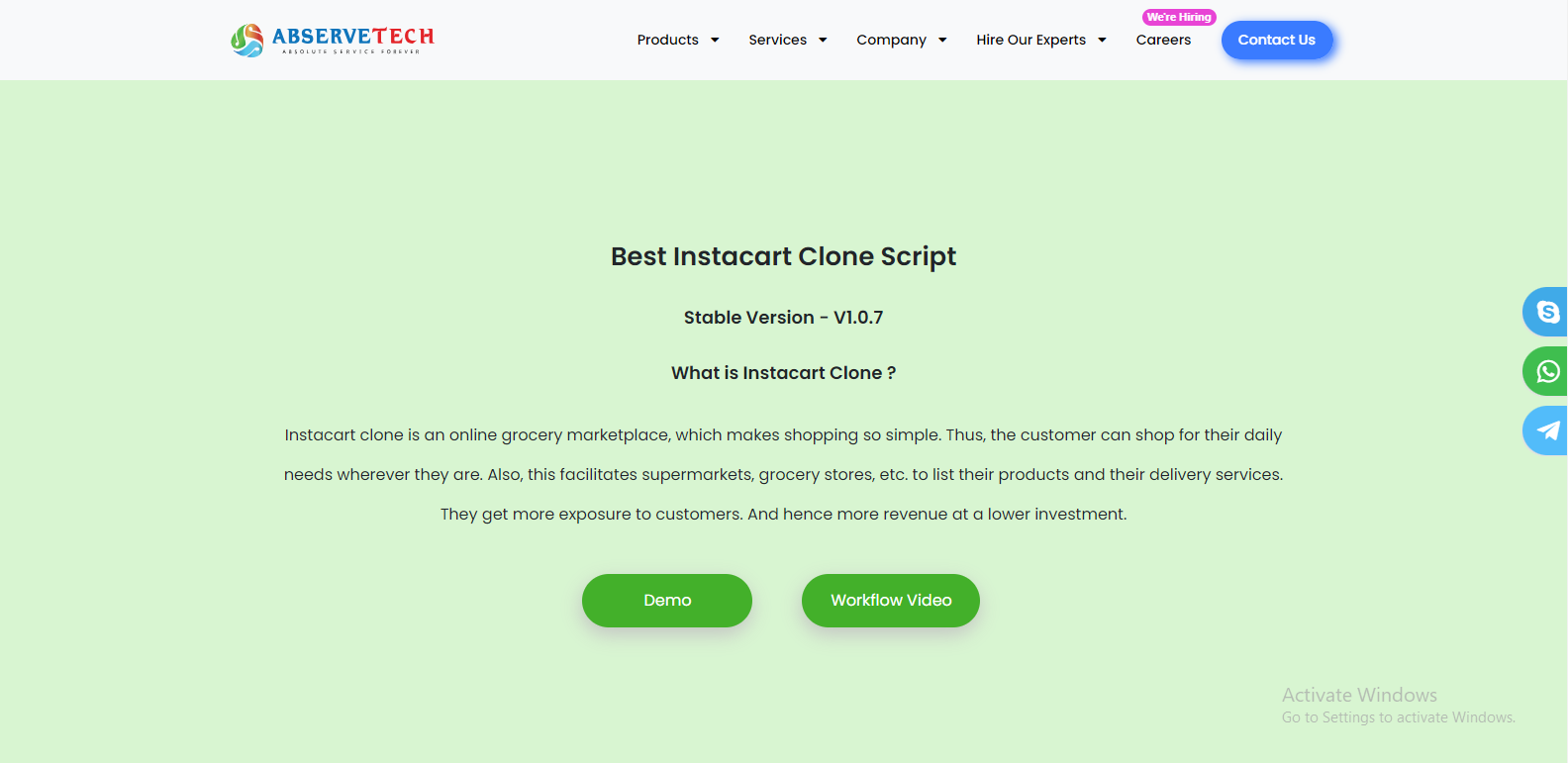 Rebugrroceery - Instacart Clone Skript media 2