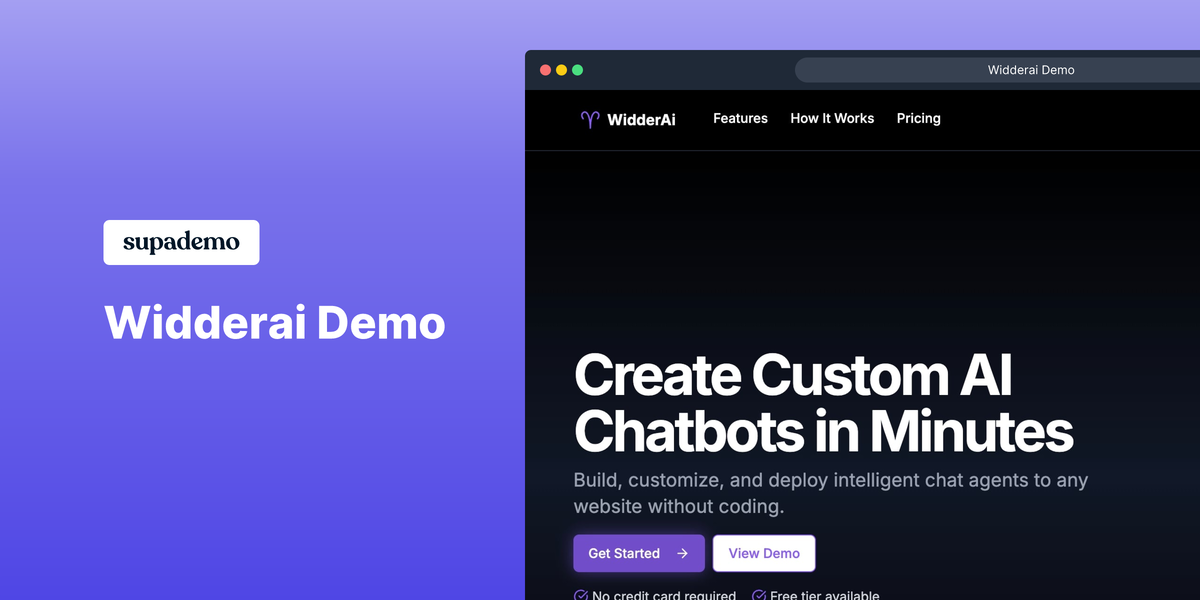 Media Widderai - chatbots AI dalam beberapa minit - Buat dan gunakan chatbots laman web pintar -tiada pengekodan yang diperlukan. 2