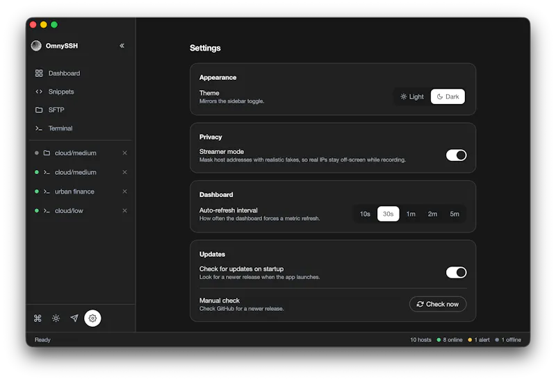 OmnySSH screenshot 6