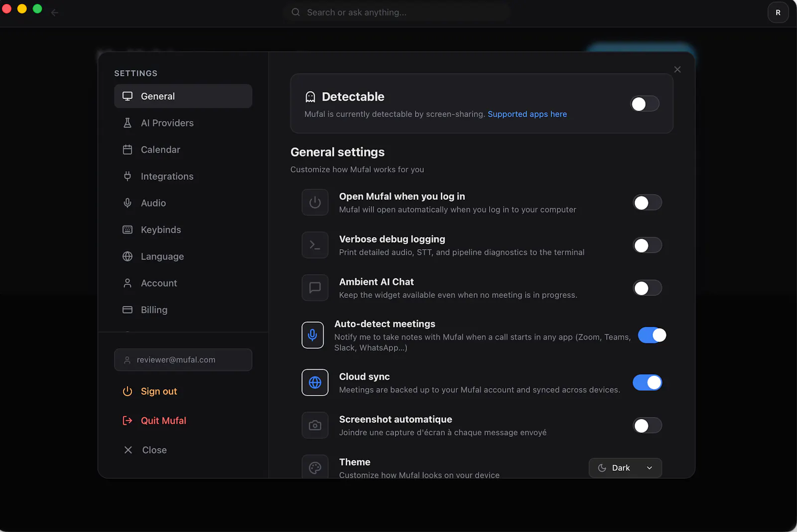 Mufal screenshot 3