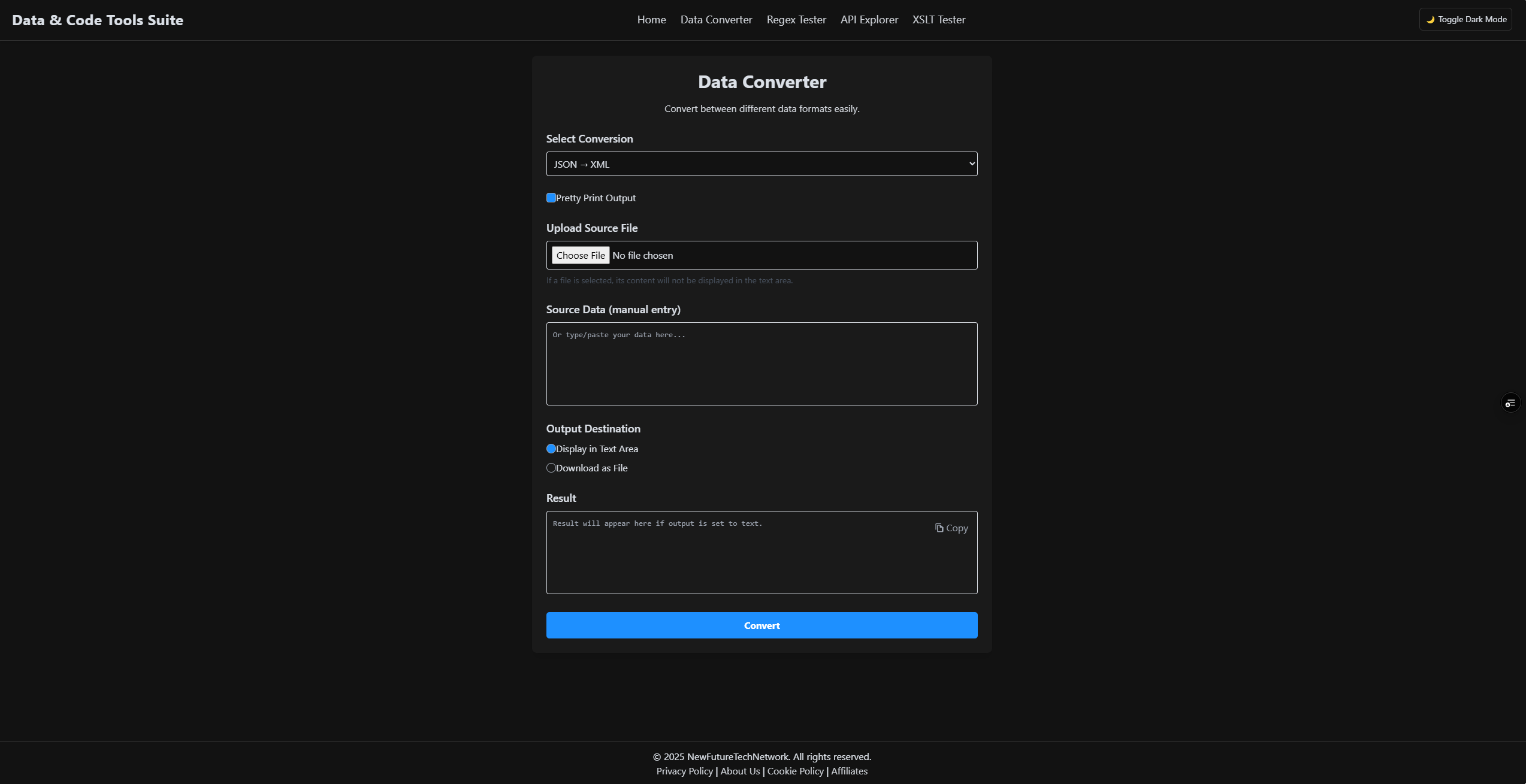 Daten- und Code -Tools Suite Medien 2
