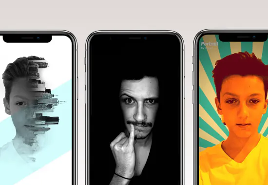 Portrait by img.ly Image