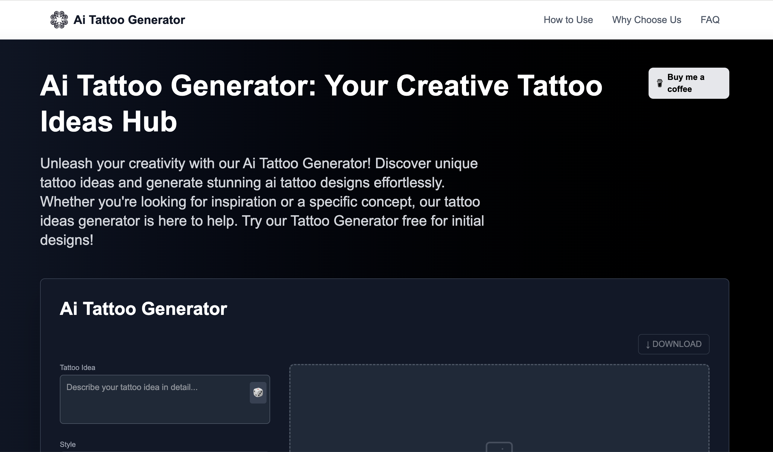 Ai Tattoo Generator gallery image