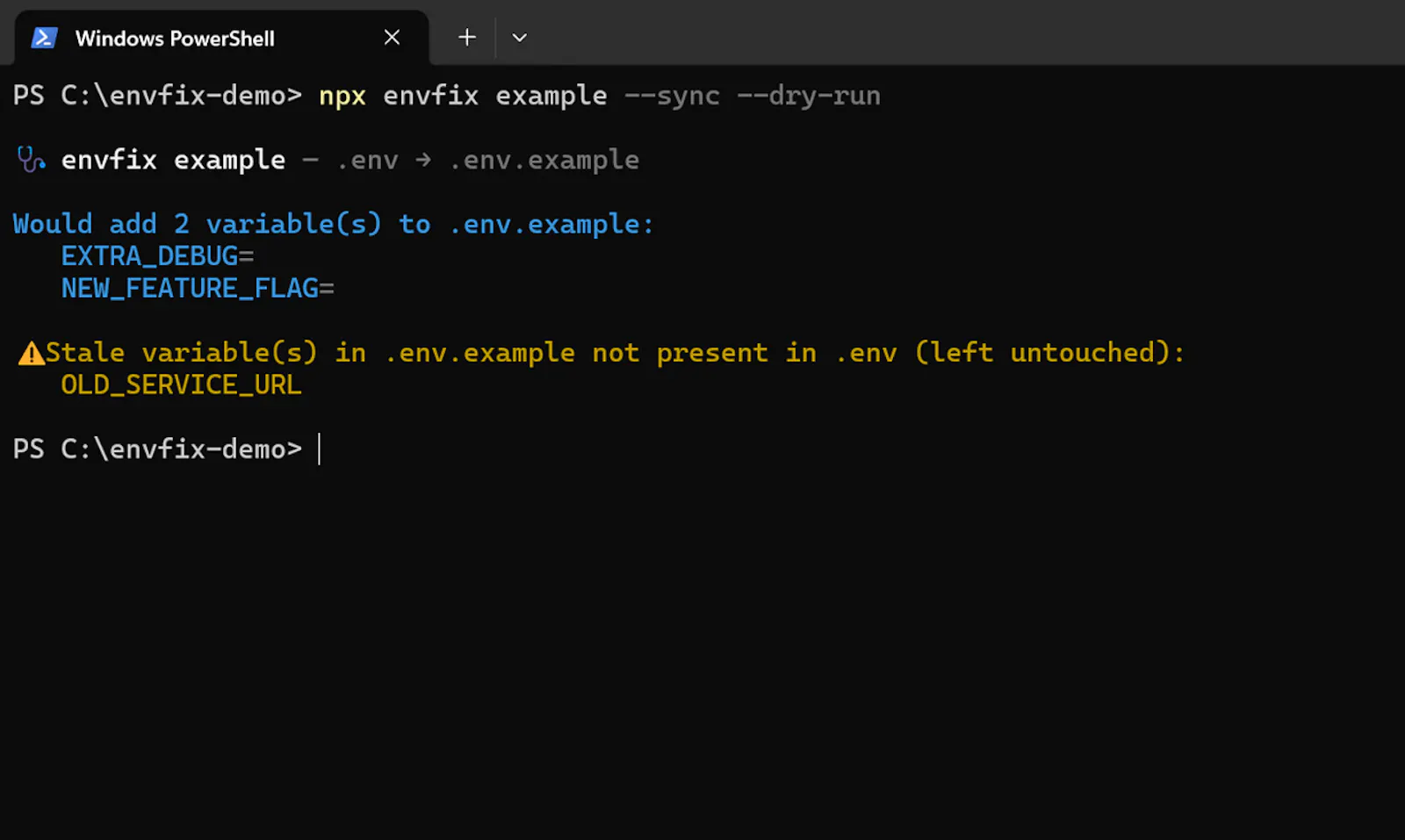envfix screenshot 4