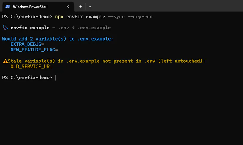 envfix screenshot 4