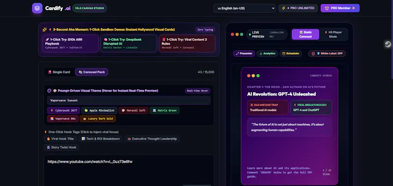 Cardify AI 2.0 screenshot 2