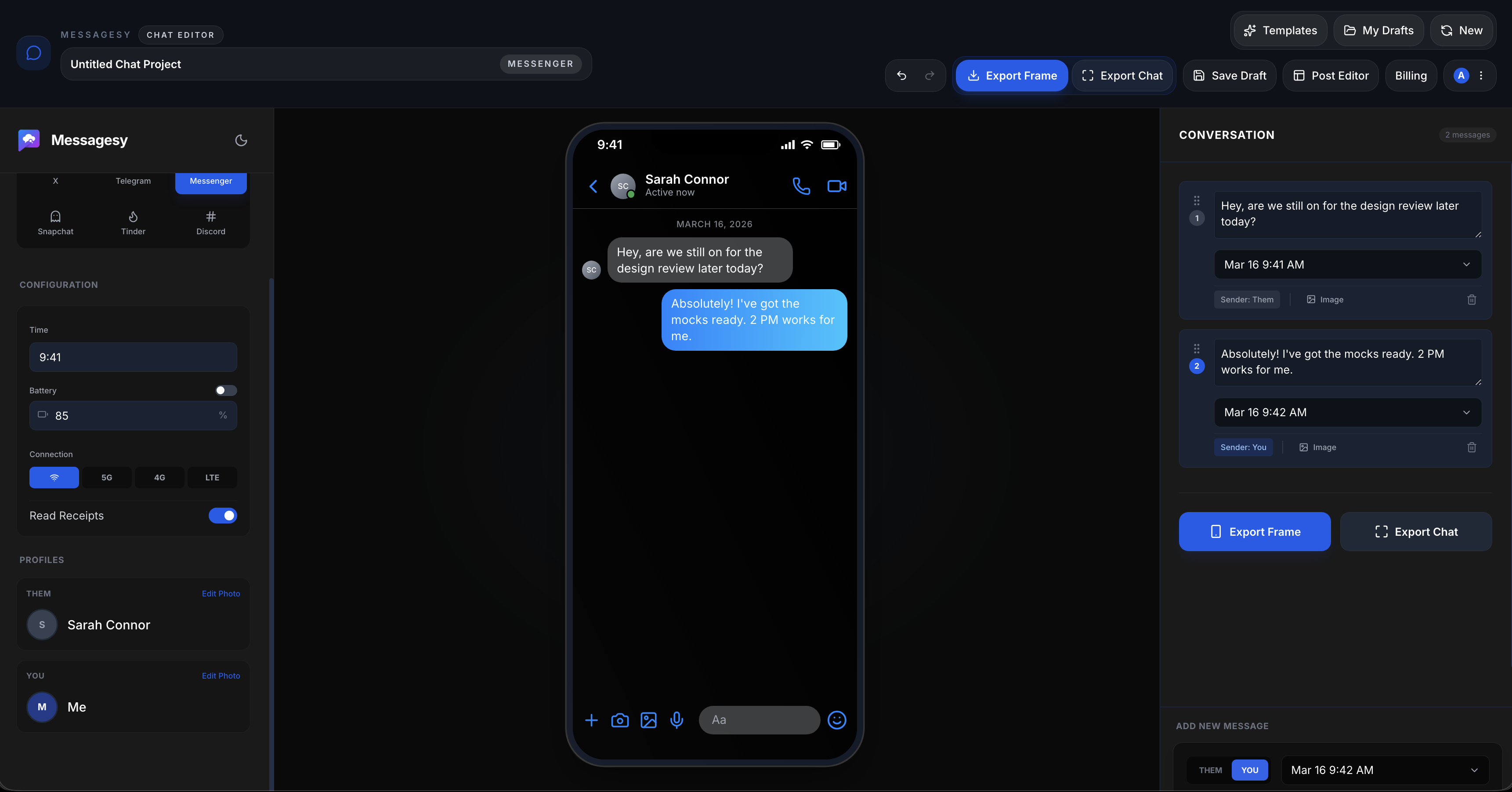 Messagesy gallery image